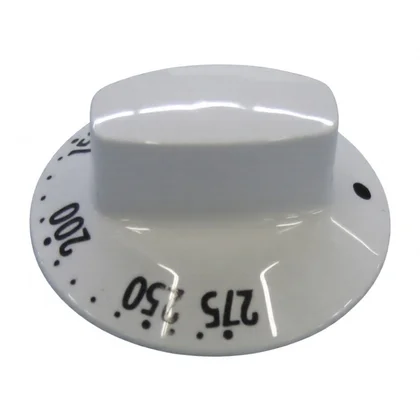Części zamienne GORENJE Pokrętło temperatury do piekarnika lub kuchenki Gorenje / Hisense białe 375267