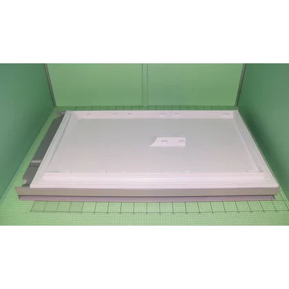 Drzwi chłodziarki do chłodziarko-zamrażarki Amica czarne szkło 600 x 1041,7 mm wersja A 1031500