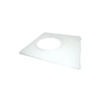 Blacha przednia obudowy przy oknie do pralki Whirlpool 481244011471 C00311957