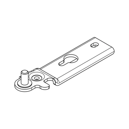 Zawias dolny prawy do chłodziarki Electrolux / AEG 8119991019