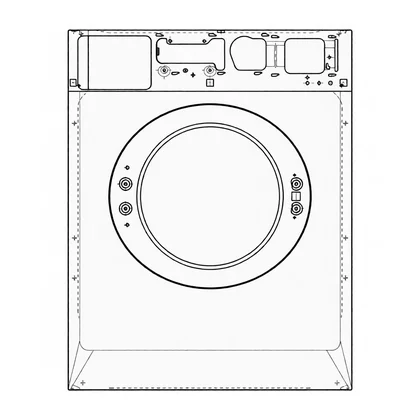Obudowa do pralki Electrolux / AEG 1925192104