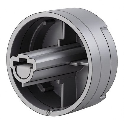 Pokrętło czarne do piekarnika Electrolux 3425849043