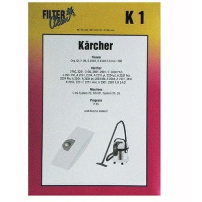 K1 Worki do odkurzacza do Kärcher, 3 sztuki