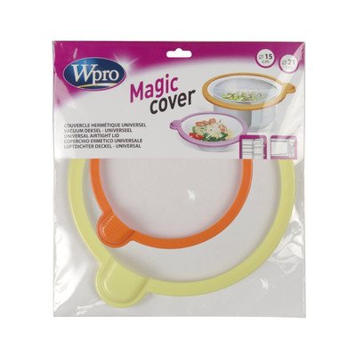 Półki na plastikowe i druciane r Pokrywki hermetyczne MAGIC COVER 2szt. Whirlpool (484000000770) C00375316