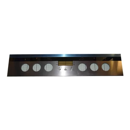 Elementy obudowy Front przedni do kuchenki Amica 2GGTaYSr-plat czarny bez logo 9032103