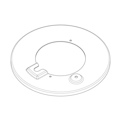 Pierścień dużego palnika do płyty gazowej Electrolux / AEG 3532379033