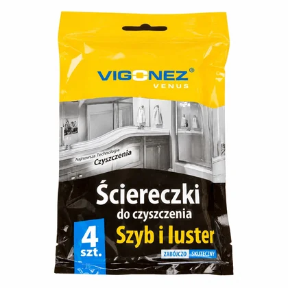 Ściereczki do czyszczenia szyb i luster