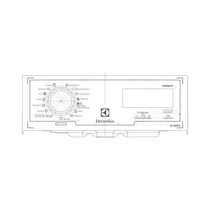 Płytka drukowana uchwytu do pralki Electrolux / AEG 1926708031