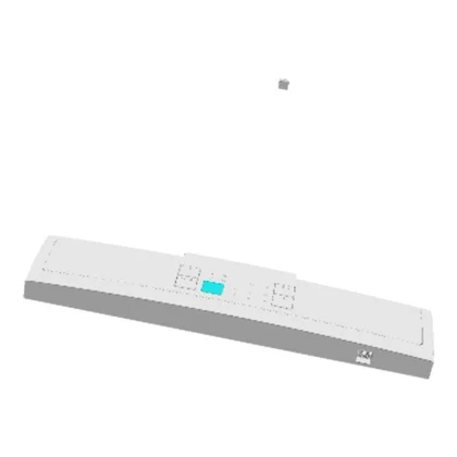 Biały panel przedni obsługi do zmywarki Electrolux / AEG 8081989165