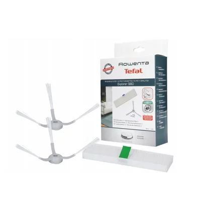 Zestaw szczotek bocznych i filtra do robota odkurzającego Rowenta / Tefal / Moulinex Explorer Serie 60 ZR740003