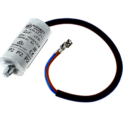 Sprężarki do lodówek Whirlpool Kondensator sprężarki do lodówki Ariston / Indesit / Hotpoint / Whirlpool 2 µF 450 V 2MF-P2 C00277785 482000031985