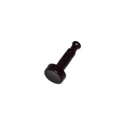 Przycisk wklęsły do zegara kuchni Amica brązowy 17 mm 13126-416 8018714