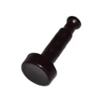 Przycisk wklęsły do zegara kuchni Amica brązowy 17 mm 13126-416 8018714
