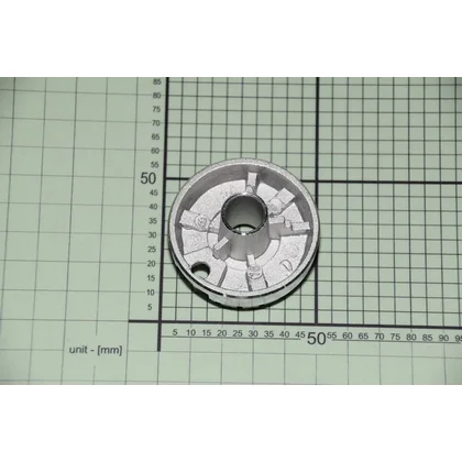 PG6411SRW PTCG4.1ZPZTCAW AMICA Korona małego palnika do płyty gazowej Amica SABAF2 4,5 cm 1013046