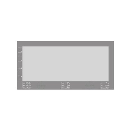 SZYBA DRZWI WEWNĘTRZNA 524X263MM (5550322019)