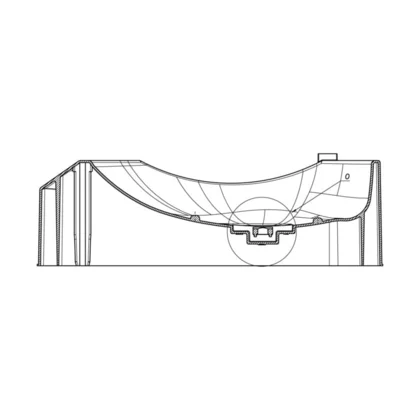 Tacka ociekowa do lodówki Electrolux / AEG 2232056123