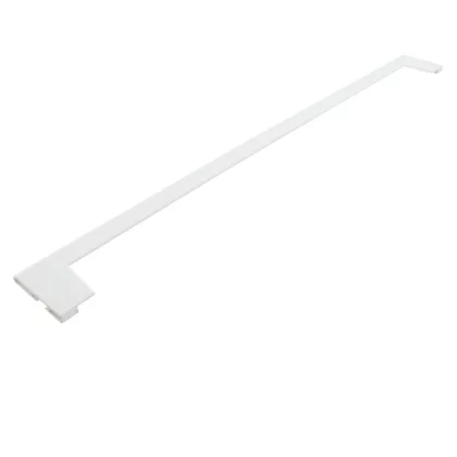 Plastikowe ramki półek do lodówe Ramka przednia półki szklanej do lodówki Electrolux / AEG biała 475 mm 2062739194