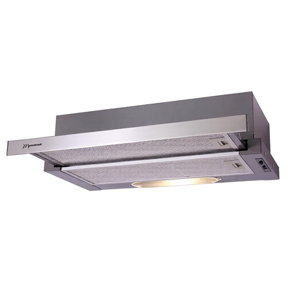 Okap teleskopowy do zabudowy Mastercook WTS 60 X inox 60 cm 310 m3/h