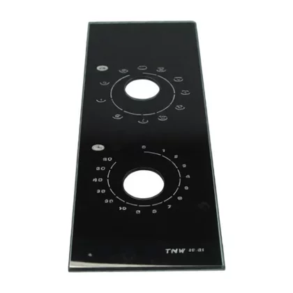 Szklany panel sterowania do kuchenki mikrofalowej Amica AMW-20 BI czarny 1004728