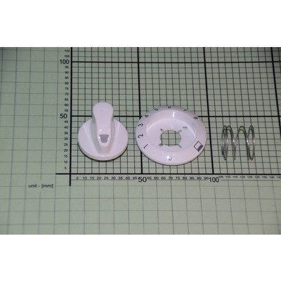 Zespół pokrętła białego 1-8 + funkcja G611.00/09.4272.01 (9019173)