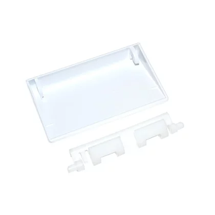 Uchwyt górnych drzwiczek zamrażarki do lodówki Whirlpool / Indesit / Ariston / Hotpoint szary 481949868683 C00374274 481246228506 C00319365