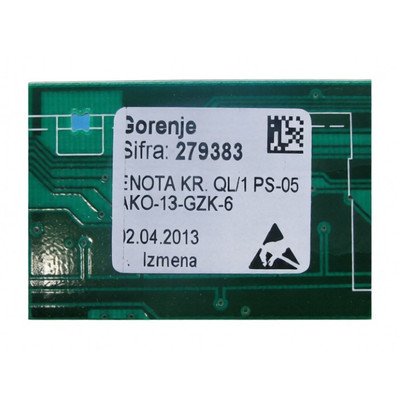 Części zamienne GORENJE Moduł elektroniczny skonfigurowany do pralki 279383
