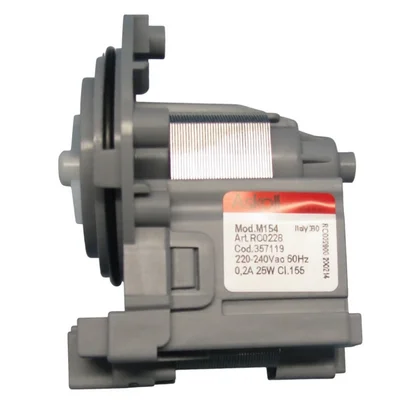 Elementy elektryczne do pralek r Silnik pompy odpływowej do pralki Gorenje / Hisense 25 W 357119