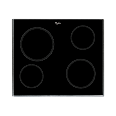 Płyta (szyba) vitroceramiczna bez grzałek Whirlpool (481944059809) C00378081