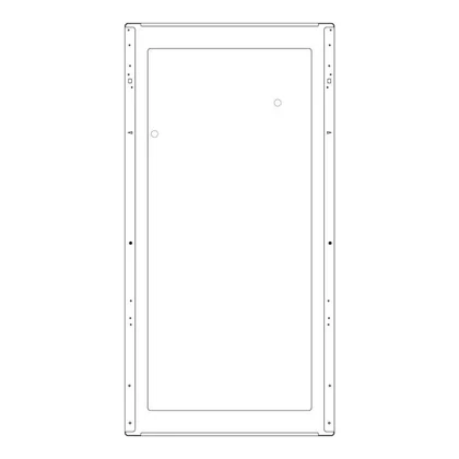 Elementy obudowy Panel boczny obudowy do piekarnika i kuchni Faure / Electrolux biały 3421830146