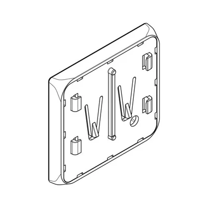 Pokrętło szuflady do piekarnika, kuchni i płyty grzejnej Electrolux / AEG nierdzewne 71,8 x 71,8 mm