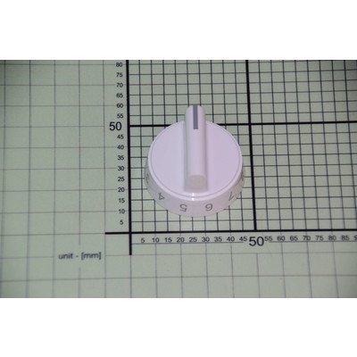 9052086 Pokrętło CODE1_E/09.10472.00 białe AMICA