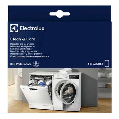 Odkamieniacz i odtłuszczacz do pralek i zmywarek Electrolux / AEG 6 saszetek 9029798064
