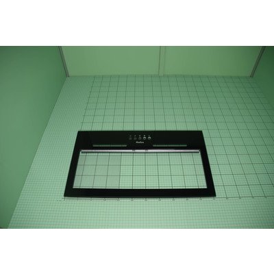 Szyba okapu 550x310x6 czarna (1046534)