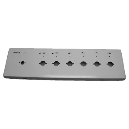 Elementy obudowy Panel przedni biały do kuchni Amica 6M G5E3 2506 9029058