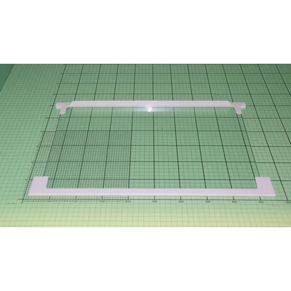 Półka szklana z ramkami do lodówki Amica 470 x 290 x 4 mm 1019750