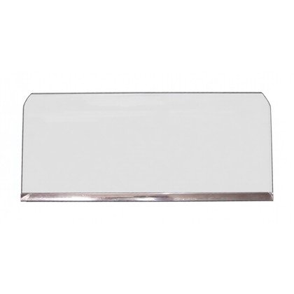 Półka szklana z listwą inox do lodówki Amica 460 x 200 x 4 mm 1033222