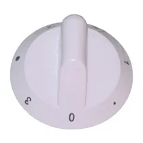 Pokrętło do płyty grzejnej elektrycznej Amica białe, pole 3 z prawej 8002697