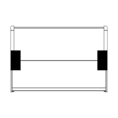 Półka szklana do chłodziarki Electrolux 8086406132