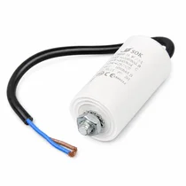 Kondensator 14 µF 450 V z przewodem do urządzeń AGD