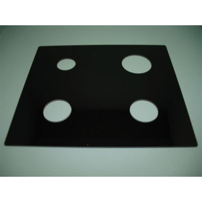 Szyba płyty roboczej Amica 2*GH_2-3 czarny (8011047)