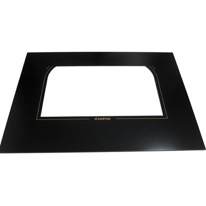 Szyba zewnętrzna drzwi piekarnika Ariston / Indesit / Hotpoint / Whirlpool Rustic Anthrazit C00052610 482000074710
