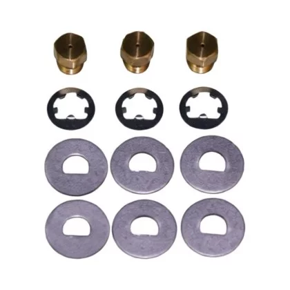 Komplet dysz gazowych do kuchenki Amica na gaz płynny 36 mbar 3+1S-2 8018864