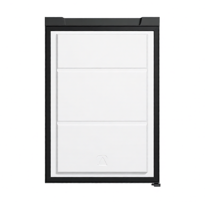 Drzwi zamrażarki do lodówki Electrolux / AEG inox 2109398152