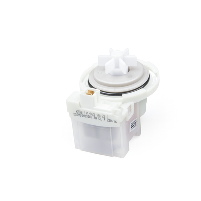 Części zamienne BOSCH/SIEMENS Silnik pompy 4 zatrzaski, kostka przód Bosch KEBS111