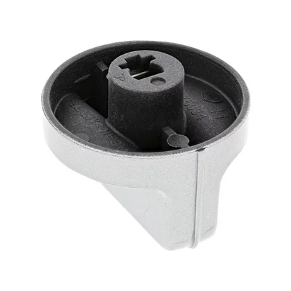 Pokrętło srebrne do płyty grzejnej Electrolux / AEG