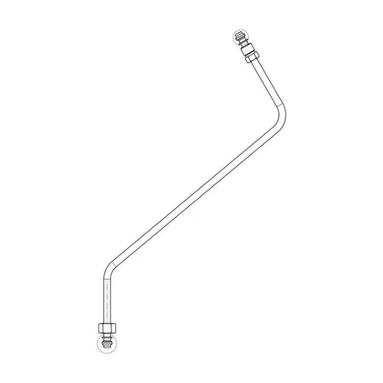 Rurka zaworu gazu do płyty gazowej Electrolux / AEG 3541846014