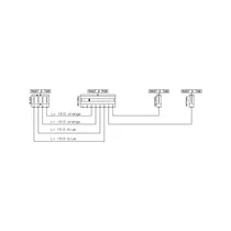 Elektronika do suszarek bębnowyc Wiązka kablowa do suszarki Electrolux / AEG generatora pary, pompy i PCB J8