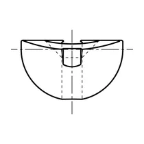 Pierścień pod sprężynę zawieszenia do pralki Electrolux / AEG 1508553003