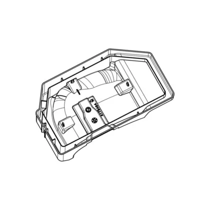 Wanienka odparowania do urządzenia chłodniczego Electrolux / AEG 257,6 x 145,9 mm