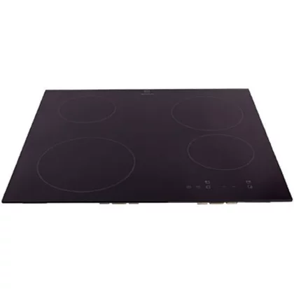 Płyty szklane Płyta wierzchnia do płyty indukcyjnej Electrolux / AEG czarna 590 x 520 mm